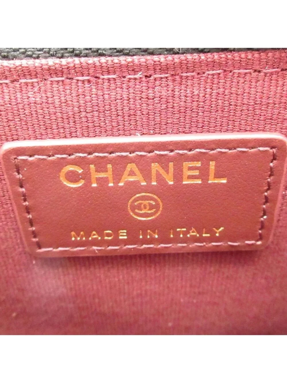 Chanel Coin Case Classic Zip Card Quilted Black